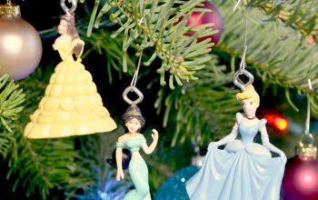 Disney ornament christmas tree