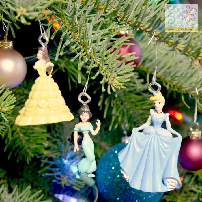 Disney ornament christmas tree