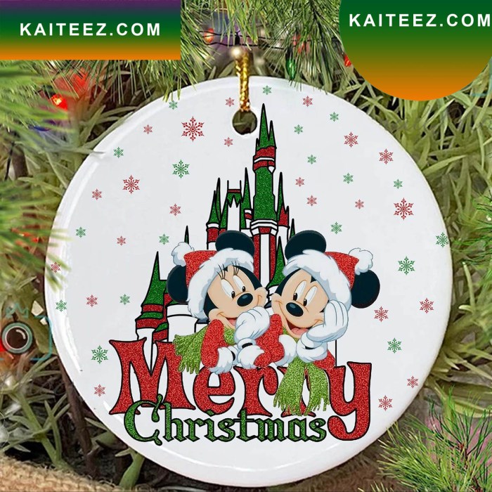 Mickey minnie mouse ornaments brave tailor