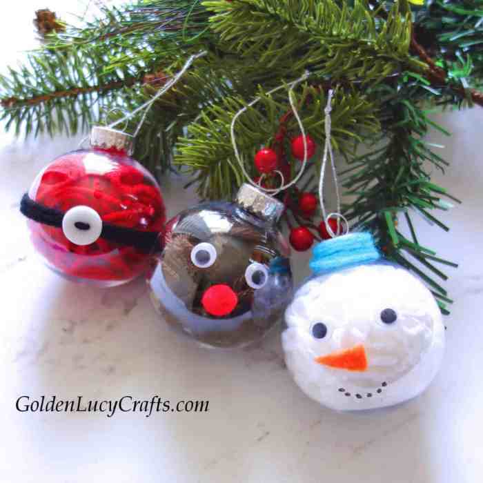 Christmas ball ornament ideas